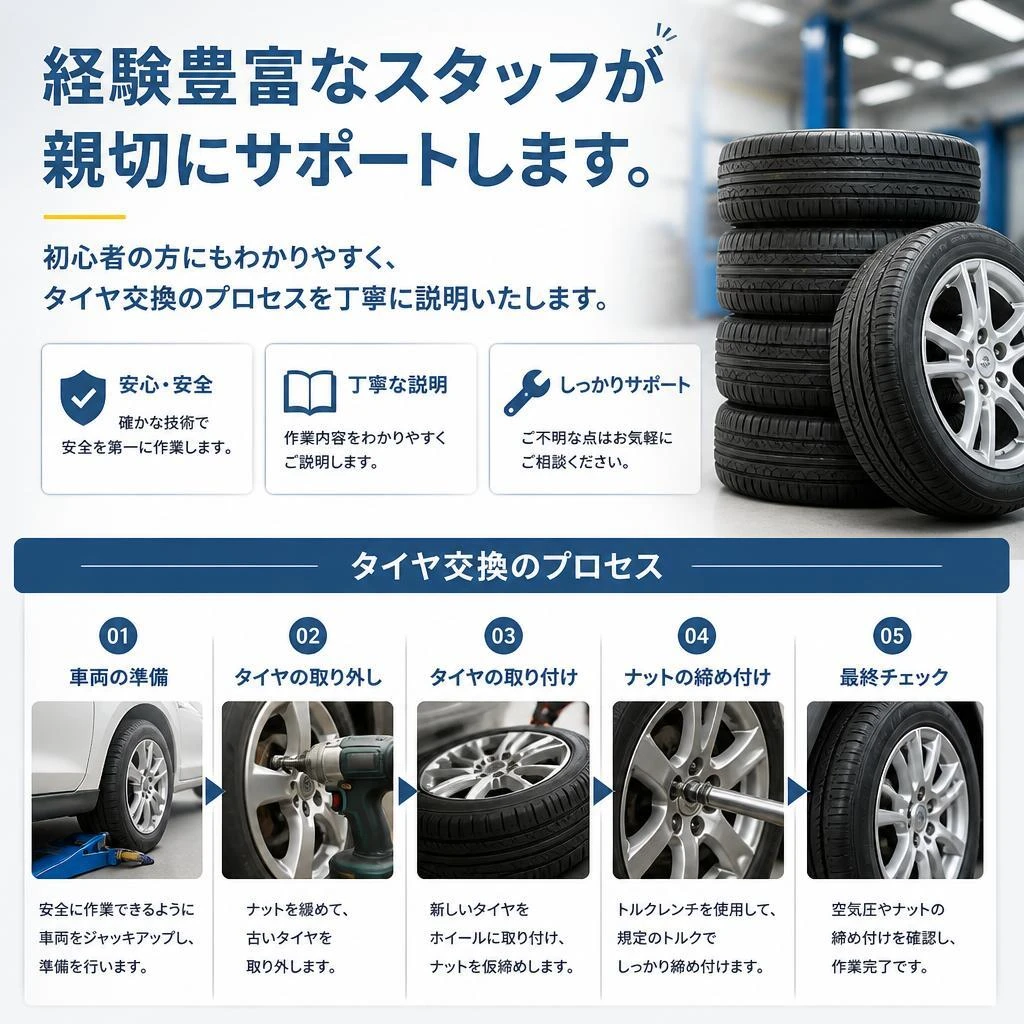 親切・丁寧な接客
